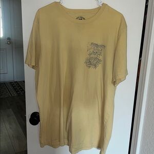 Lucky Brand light yellow Graphic Tee